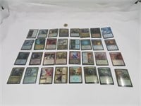 32 cartes HOLO Magic The Gathering RARE et Mystic