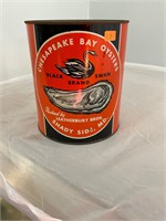 Black Swan Brand Shady Side MD Gallon Oyster Can