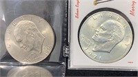 1971-S Silver & 1976-D Bicentennial Eisenhower $
