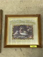 PABST BLUE RIBBON BEER WILDLIFE COLLECTION MIRROR