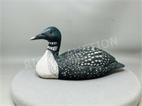 resin duck decoy - 12" L