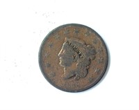 1868 Cent VG