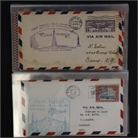 US Stamps Lot of Early Airmail Covers
