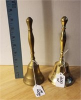Two 5" Brass Bells