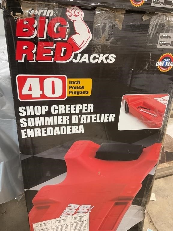 Big red jacks shop creeper