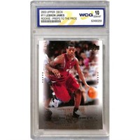 2003 Upper Deck Lebron James Rc Wcg 10