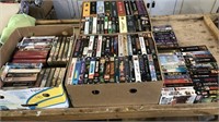 Over 200 Assorted Popular VHS Tapes, 3 Boxes