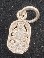 Sterling Silver Scarab from Egypt