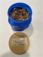 16+ Pounds Memorial Pennies 1959-1970's