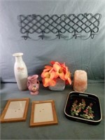 Home Decor Lot Includes Vases Measure From 5.5"-
