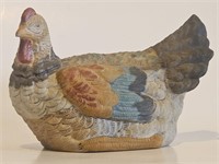 NICE VTG CERAMIC HAND PAINTED ROOSTER-GOOD SIZE