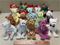 LARGE LOT OF TY BEANIE BABY`S MOST WITH TAGS