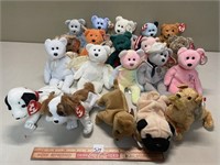 FAIR SIZE LOT OF TY BEANIE BABY`S MOST WITH TAGS