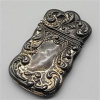 ANTIQUE STERLING SILVER MATCH BOX