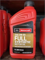 3 quarts Motorcraft 5W 50 full synthetic