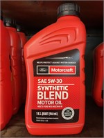 2 quarts Motorcraft 5W 30 synthetic blend