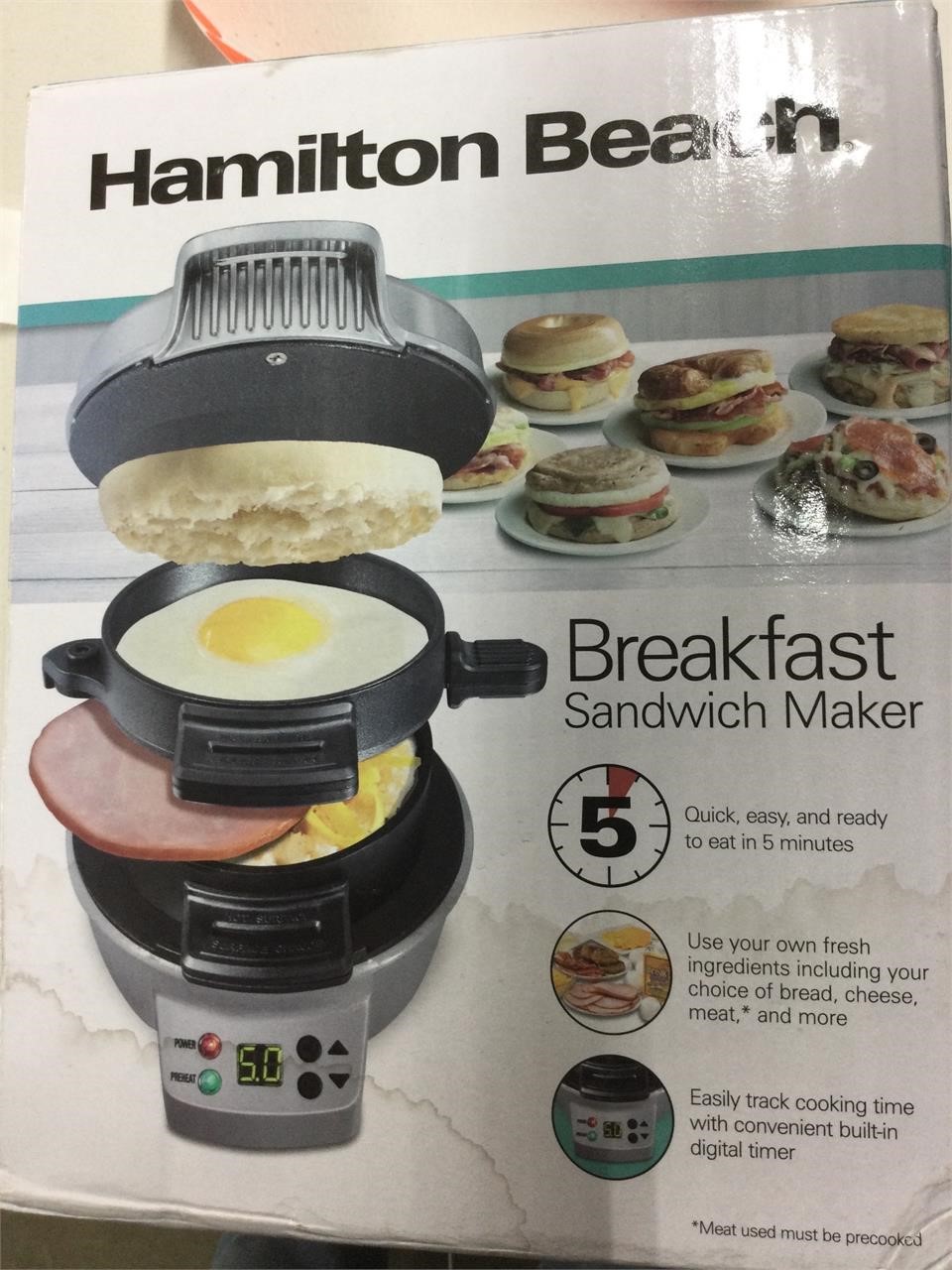 breakfast sandwich maker