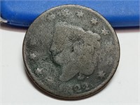 OF) 1822 us large cent