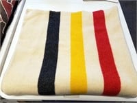 Queen Size Faribo Wool Hudson Bay Type Blanket