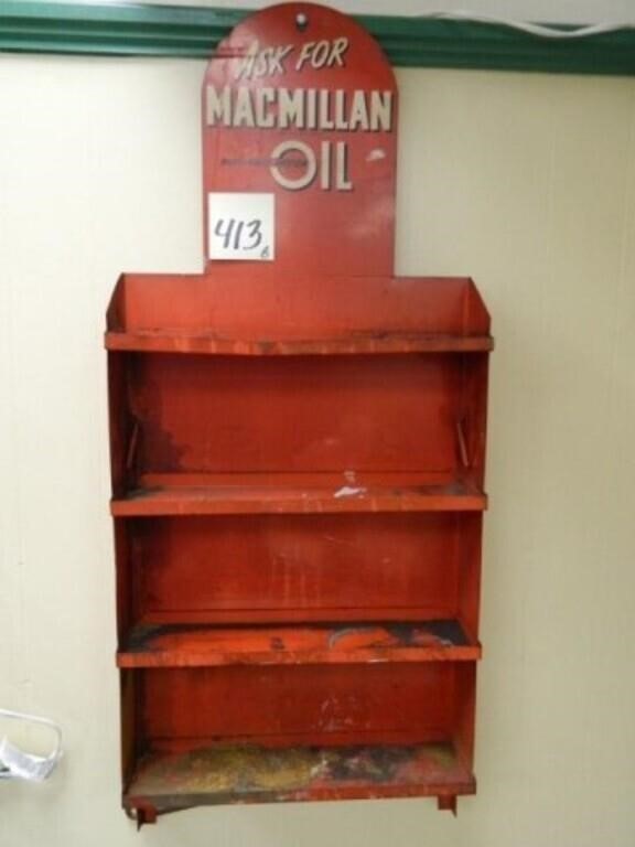 Ask For Macmillan Oil Display Rack (17x40)