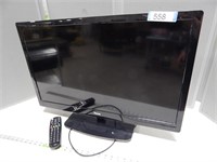 Speler flat screen TV with remote