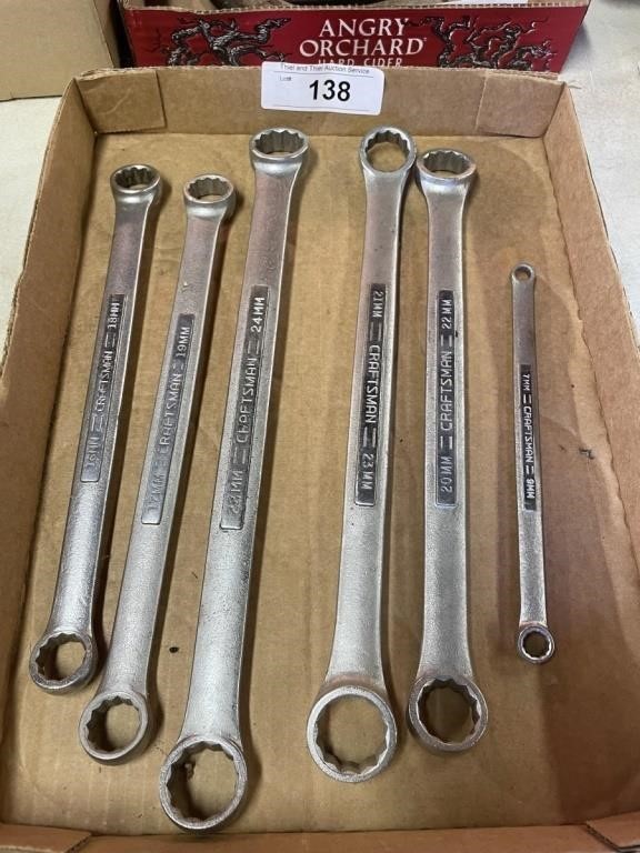 CRAFTSMAN METRIC BOX WRENCH SET