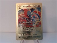 Pokemon Card Rare Gold Deoxys VSTAR