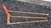 Wooden Street Hockey Sticks incl Northland