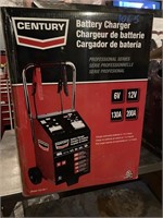 Century battery charger, damaged box