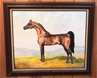 Oil on Canvas of Horse By V. Kirchner
31” by 36”