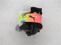 8-Pk Puma Kid's 4-8.5 Crew Cut Sock,