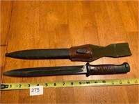 WWII German K98 Bayonet Knife w/Scabbard