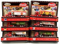 (6) Matchbox Cars Around The World Coca-Cola