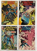 DC Captain Action Nos.1-4 1968 2nd Capt.Action +