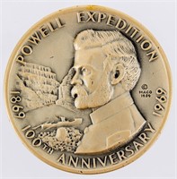 Coin 1969 Powel Expedition 100th Ann. Silver Coin