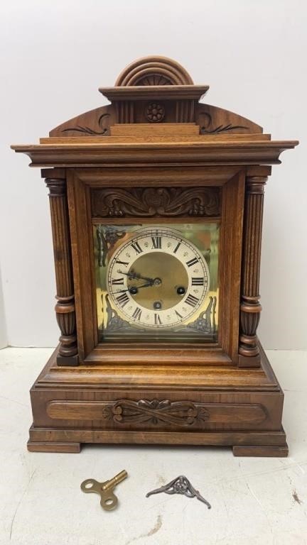 Antique German Junghans Mantle Clock