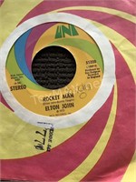 Elton John Rocket Man & Suzie 45 Record