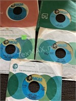 (4) Donny Osmond &1 Osmond Family 45 Records