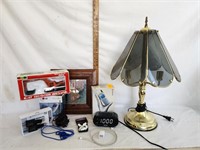 Cell Phones. Hearing Aides, Alarm Clock, Lamp,
