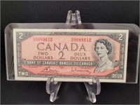 1954 Canadian 2$ Note