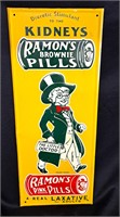 RARE RAMON'S ORIGINAL STORE ADVERTISING SIGN 17"T