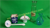 Miscellaneous Cruet, Porcelain Basket, Container