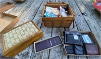 Sewing Basket, Jewelry Box, Wallets