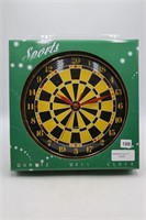 11" DART BOARD CLOCK