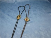 Two Religious Bolo Ties