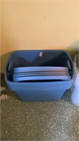 Lot of 6 Sterlite Totes