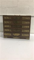 Oriential Wooden Jewelry Box K7D