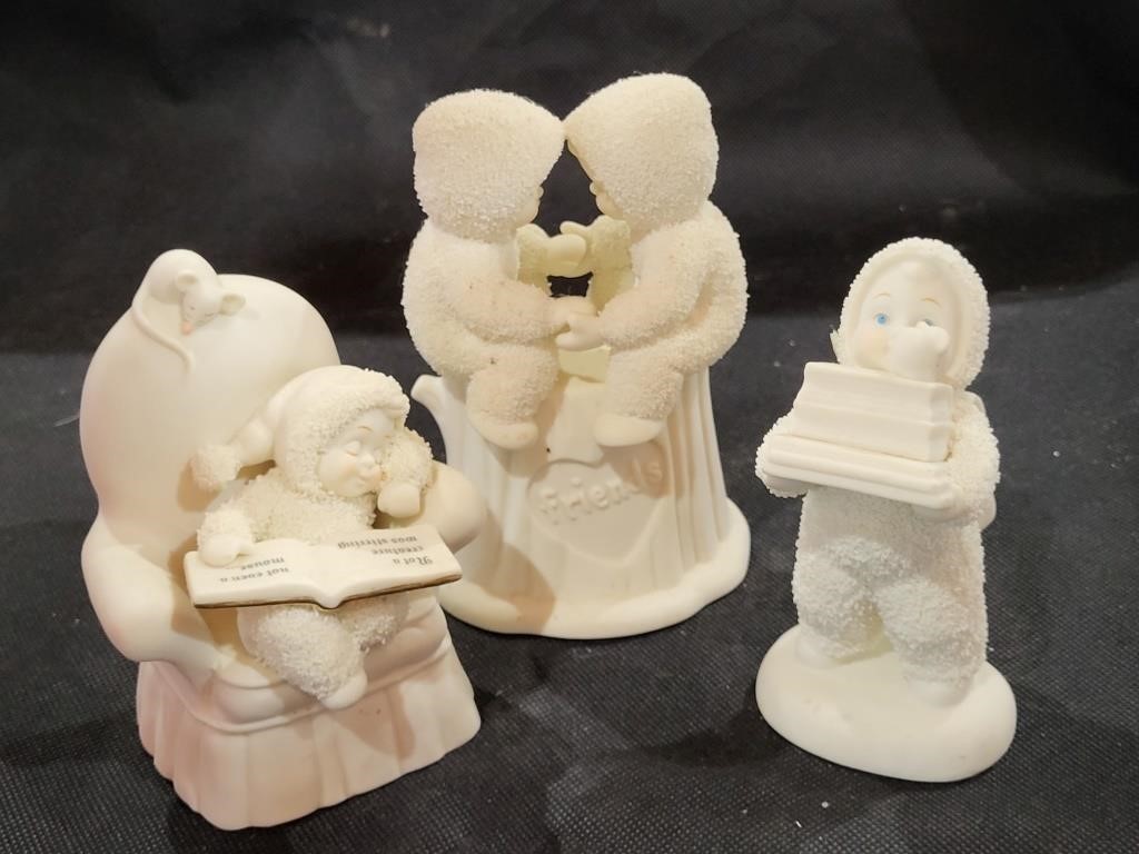 Dept 56 Snow Baby Figurines