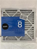 SIMPLY 6PCS MERV 8 PLEATED AIR FILTERS