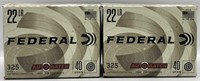 (OO) 650 Federal 22LR Rimfire Cartridges